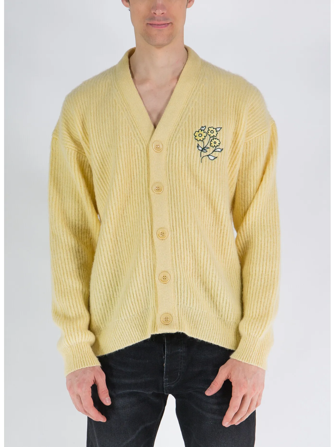     -DROLE DE MONSIEUR    -MAGLIONE LE CARDIGN MOHAIR-