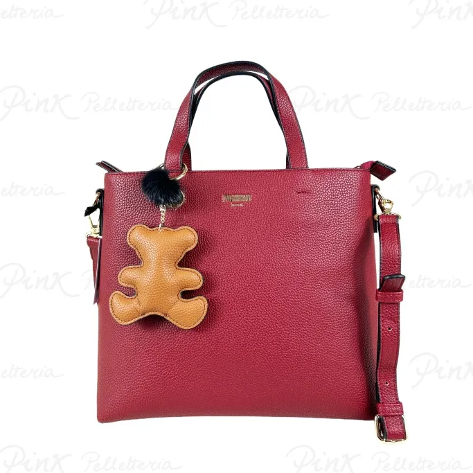 -PASH BAG Petite Steffy Tote 16174-LIK-W4B Dark Red