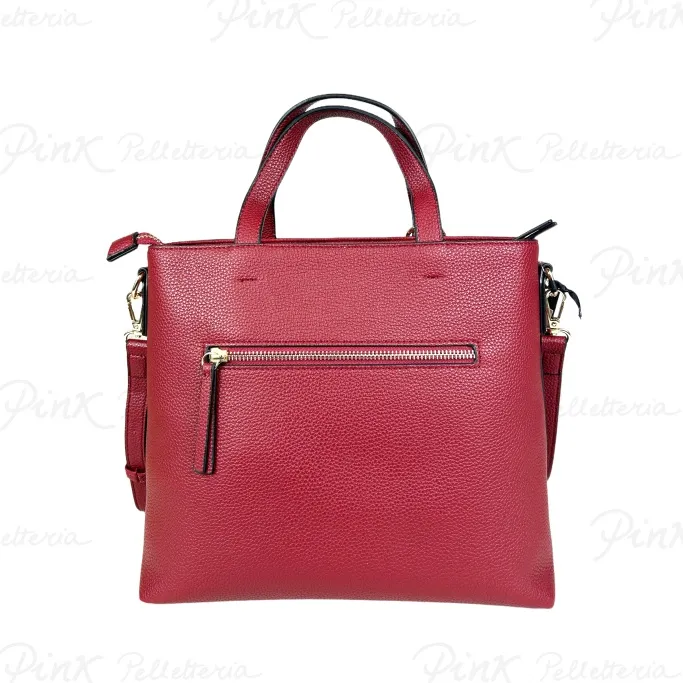 -PASH BAG Petite Steffy Tote 16174-LIK-W4B Dark Red