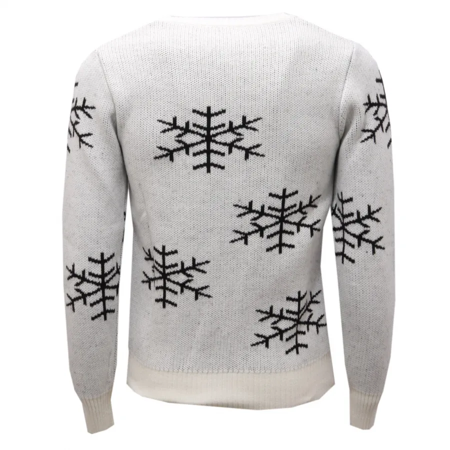 6554AG  maglione  uomo IMPERIAL   snowflakes MISTO Nsweater man