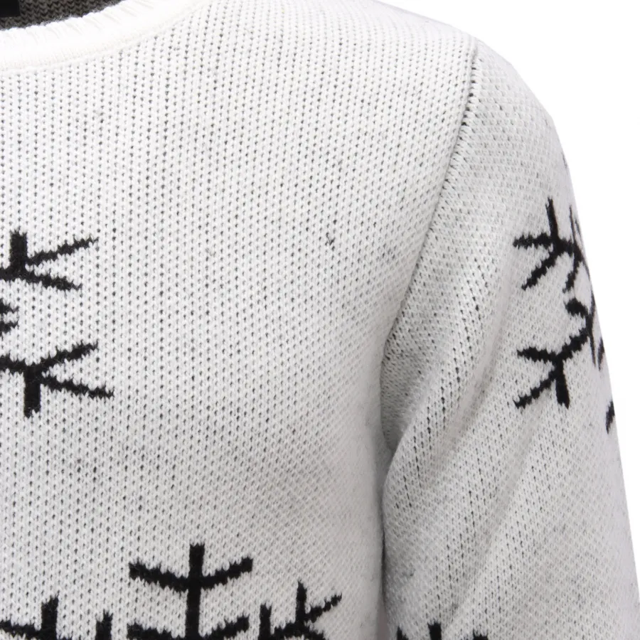 6554AG  maglione  uomo IMPERIAL   snowflakes MISTO Nsweater man