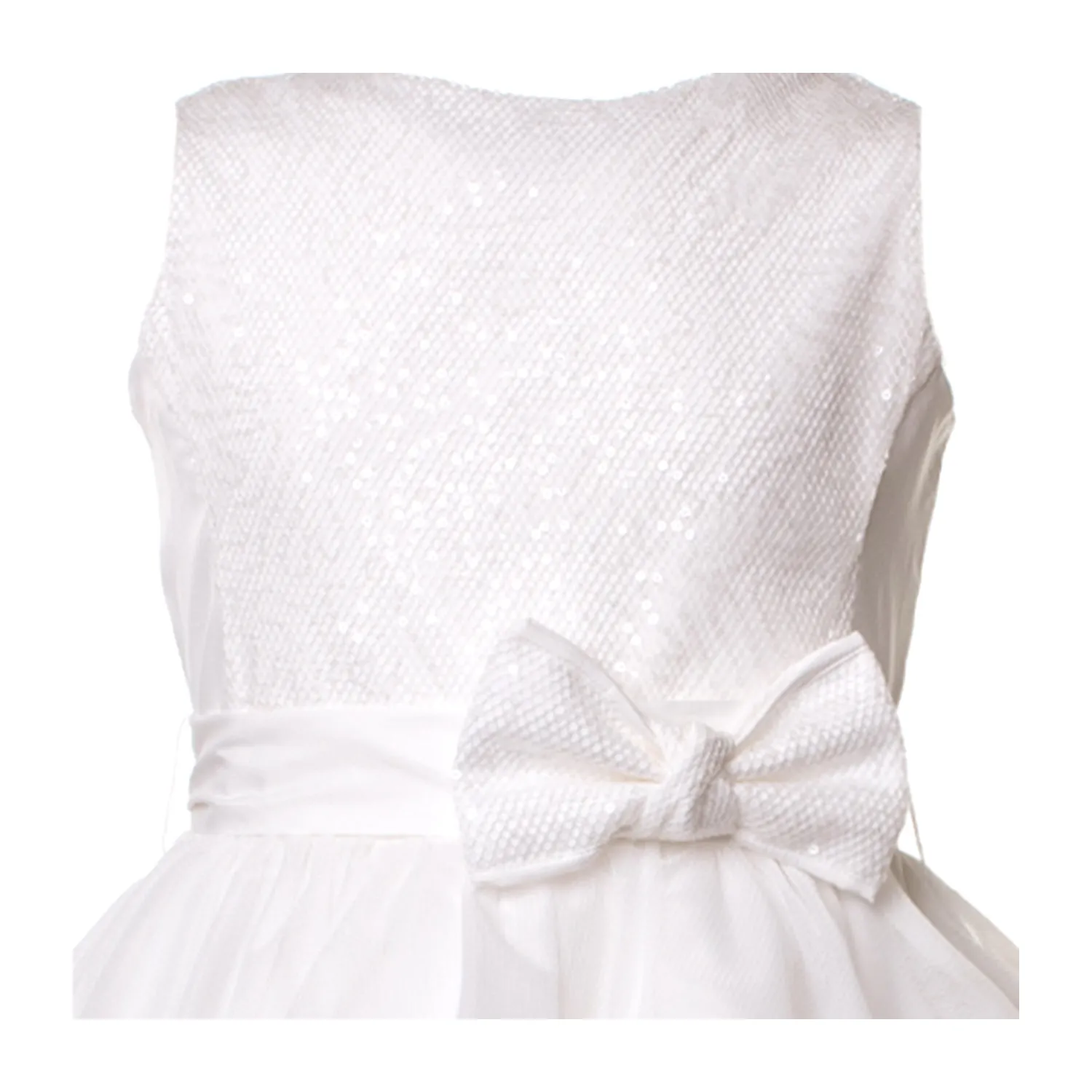 Abito Cerimonia Bianco Bambina Teen 06
