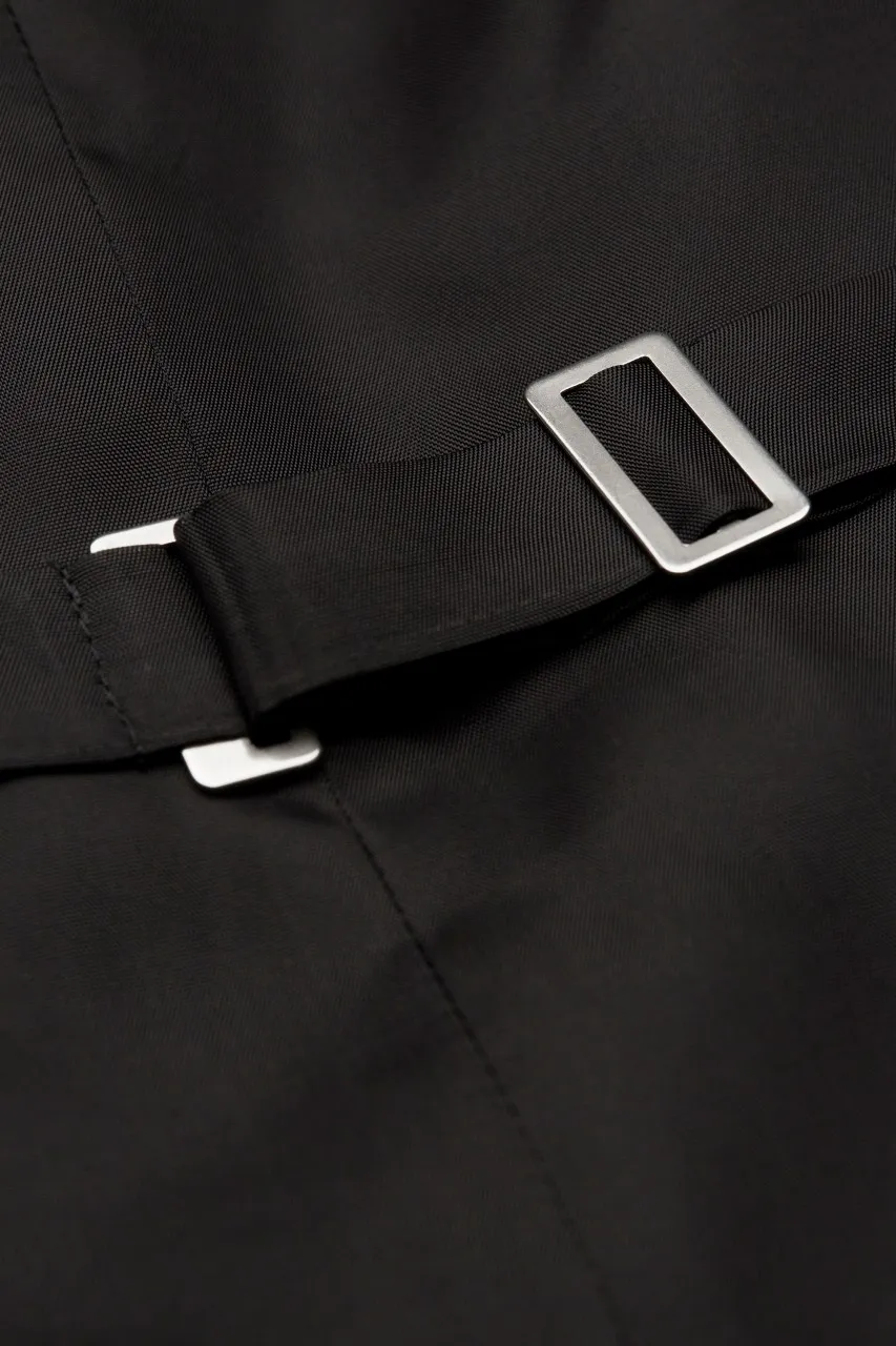 Abito grigio a quadri digel drop quattro corto con gilet