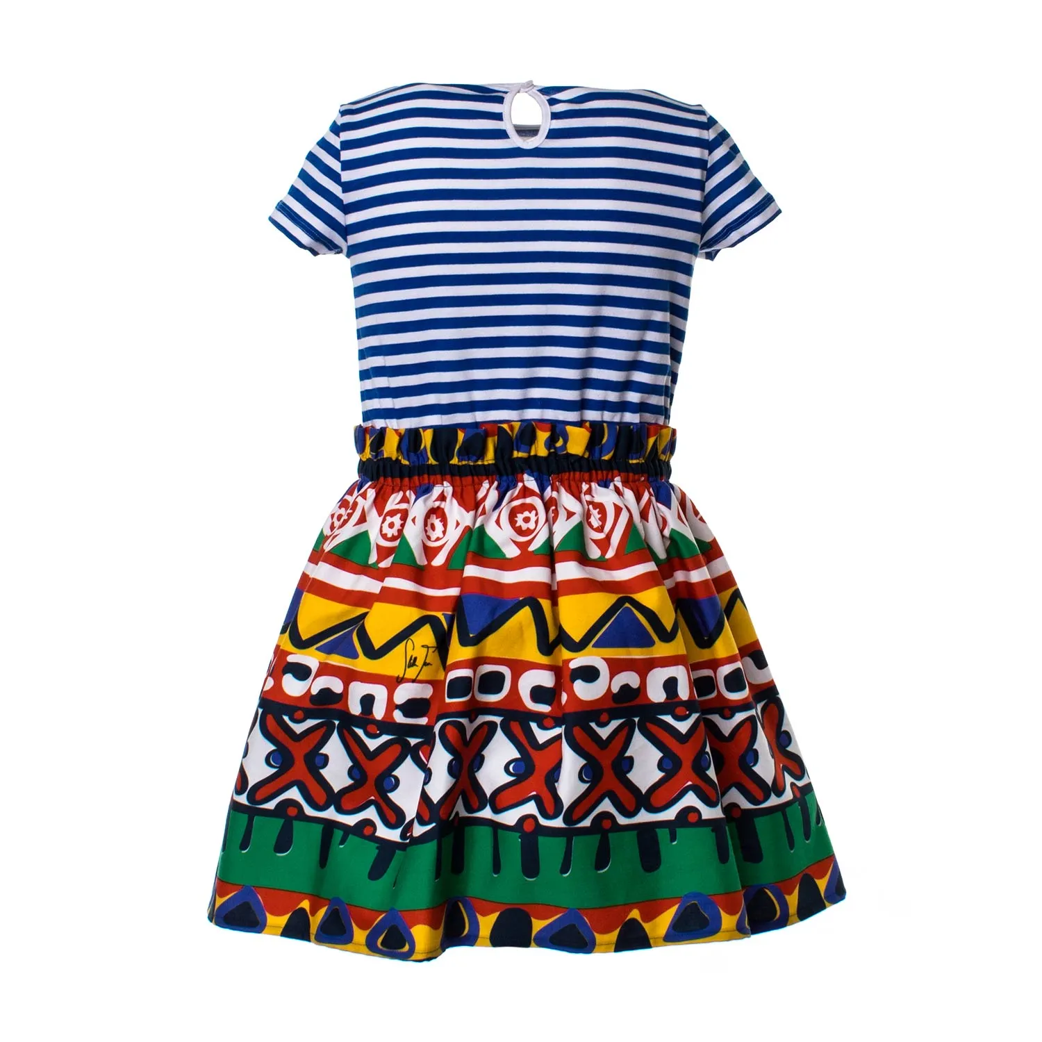 Abito Multicolor Bambina Teen 02