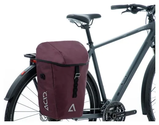 Acid City 20 SMLink 20L Bike Bag Bordeaux Red