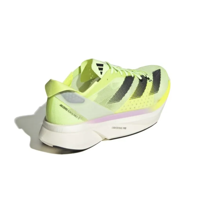 ADIDAS Adizero Adios Pro 3 Verde Fluo - Scarpe Running Uomo