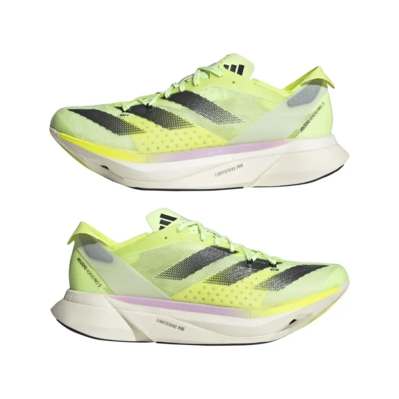 ADIDAS Adizero Adios Pro 3 Verde Fluo - Scarpe Running Uomo