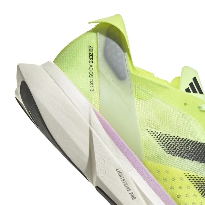 ADIDAS Adizero Adios Pro 3 Verde Fluo - Scarpe Running Uomo