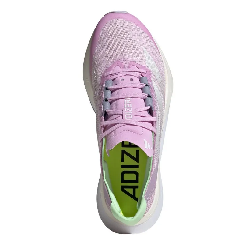 ADIDAS Adizero Boston 12 Rosa Bianco - Scarpe Running Donna