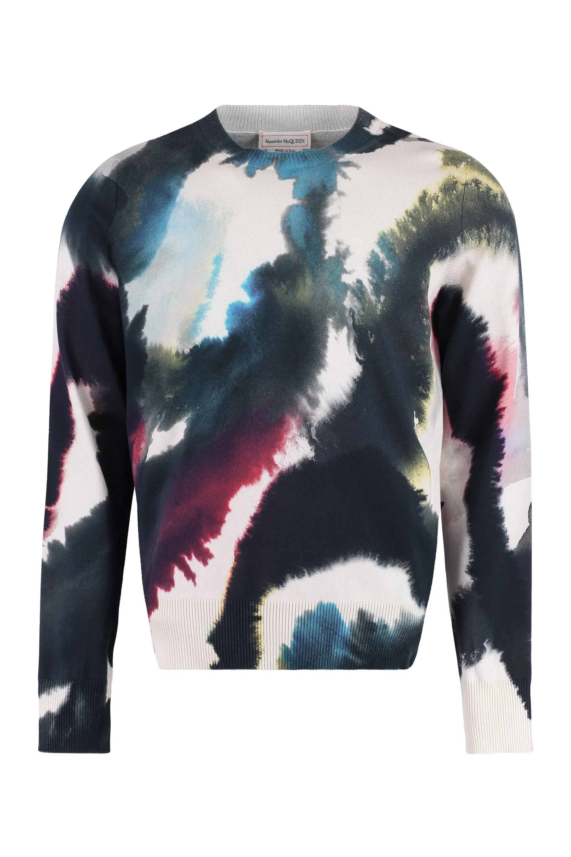 Alexander McQueen Maglione girocollo in cotone