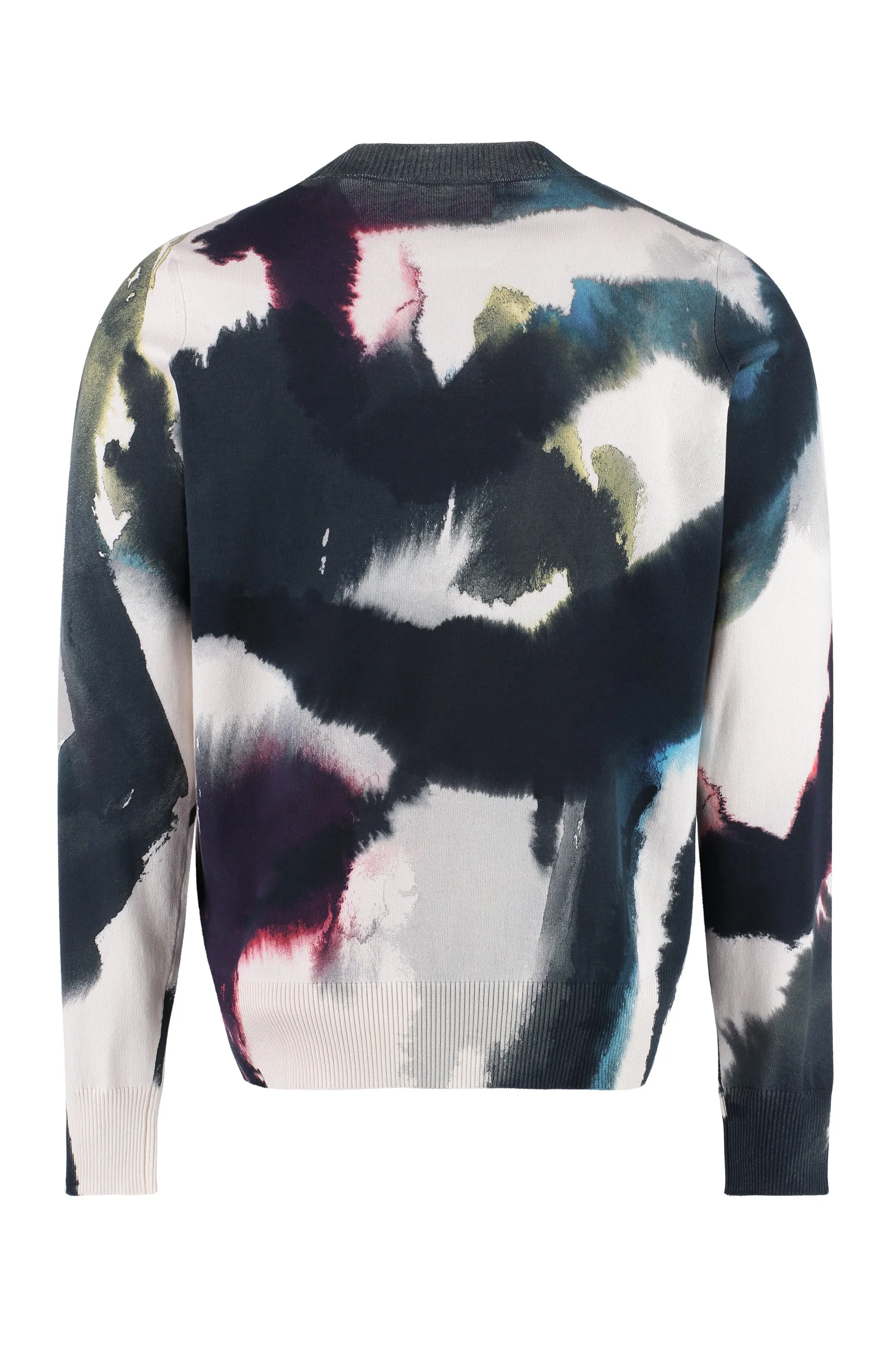 Alexander McQueen Maglione girocollo in cotone
