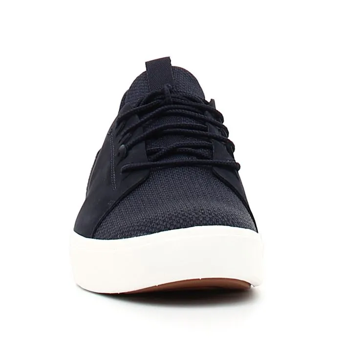 AMHERST LTHR LTT SNKR NVY BLACK IRIS