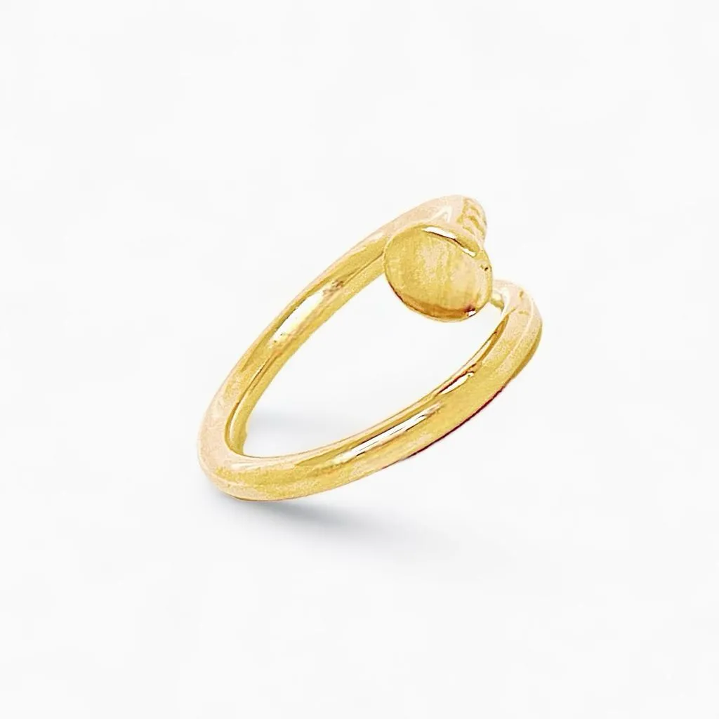 Anello chiodo in oro giallo Art. ANCHI1