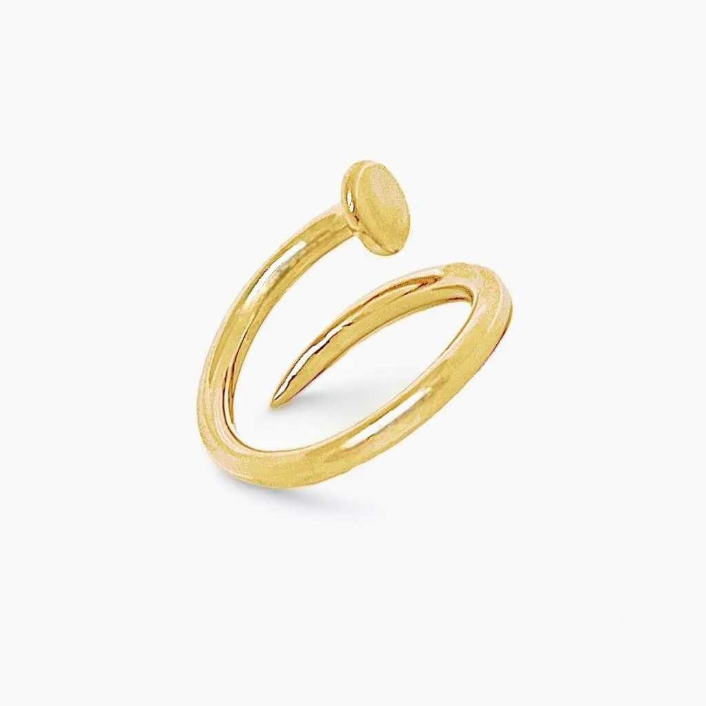 Anello chiodo in oro giallo Art. ANCHI1