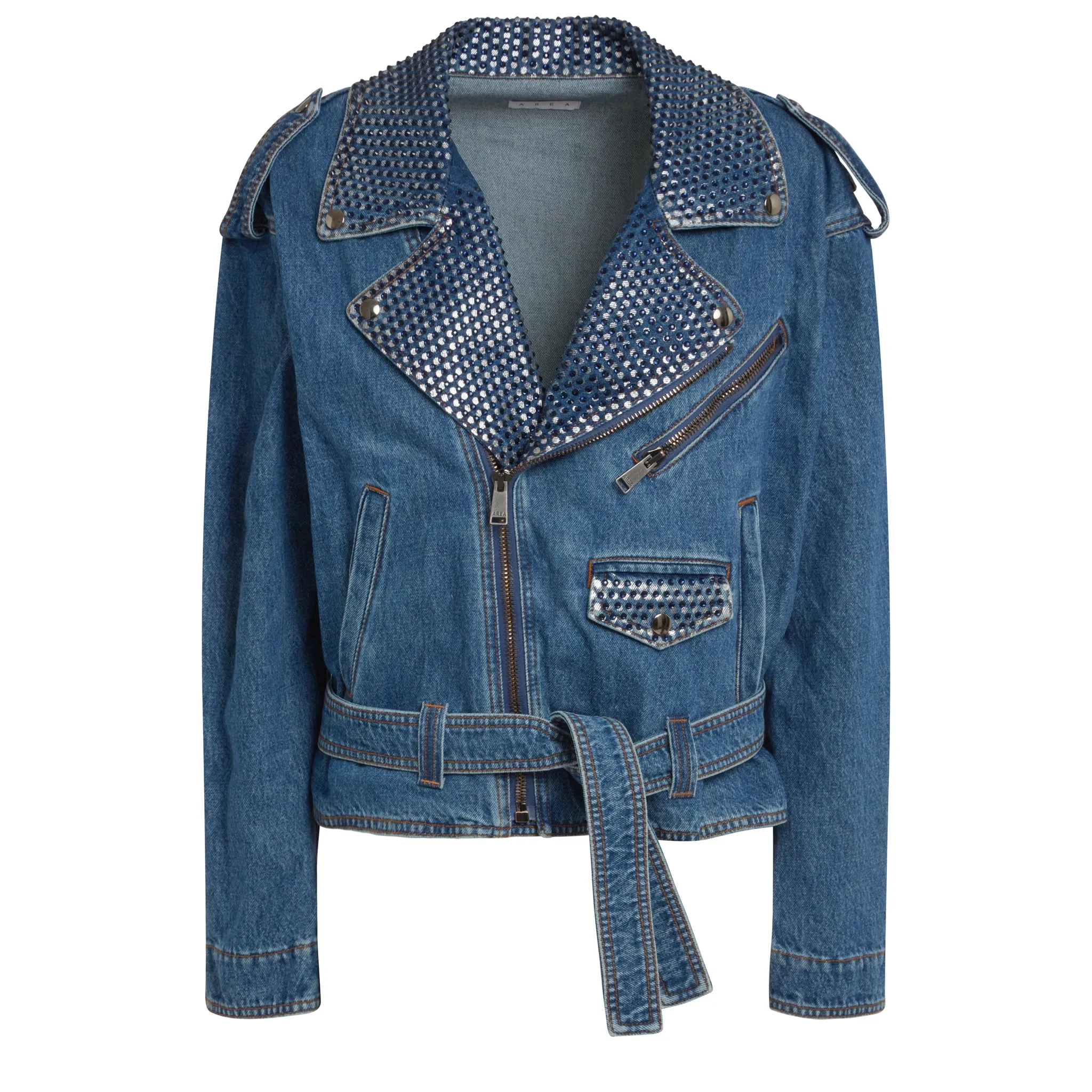 AREA NEW YORK  Giacca in denim blu