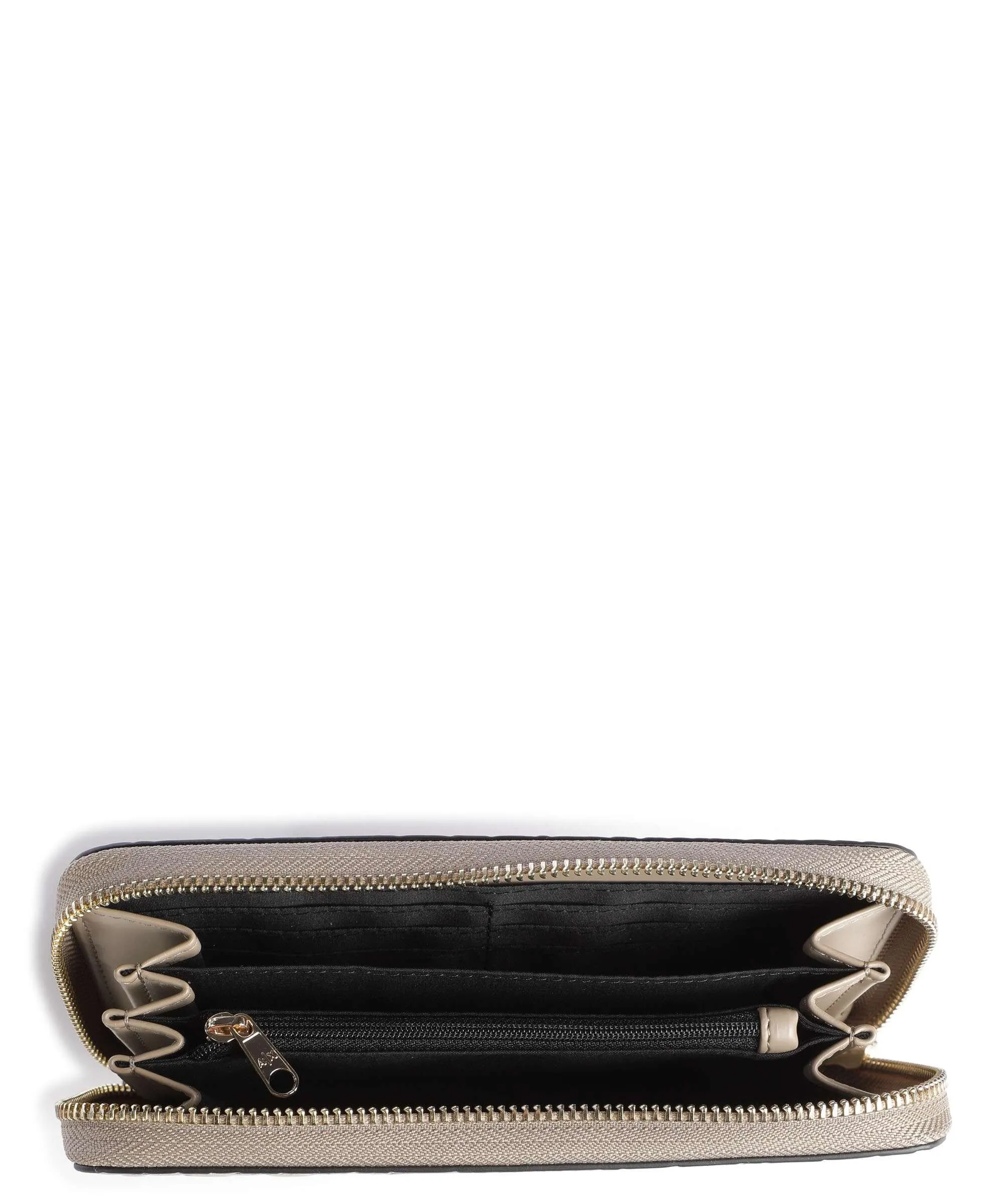  Armani Exchange Liz Portafoglio poliuretano beige  