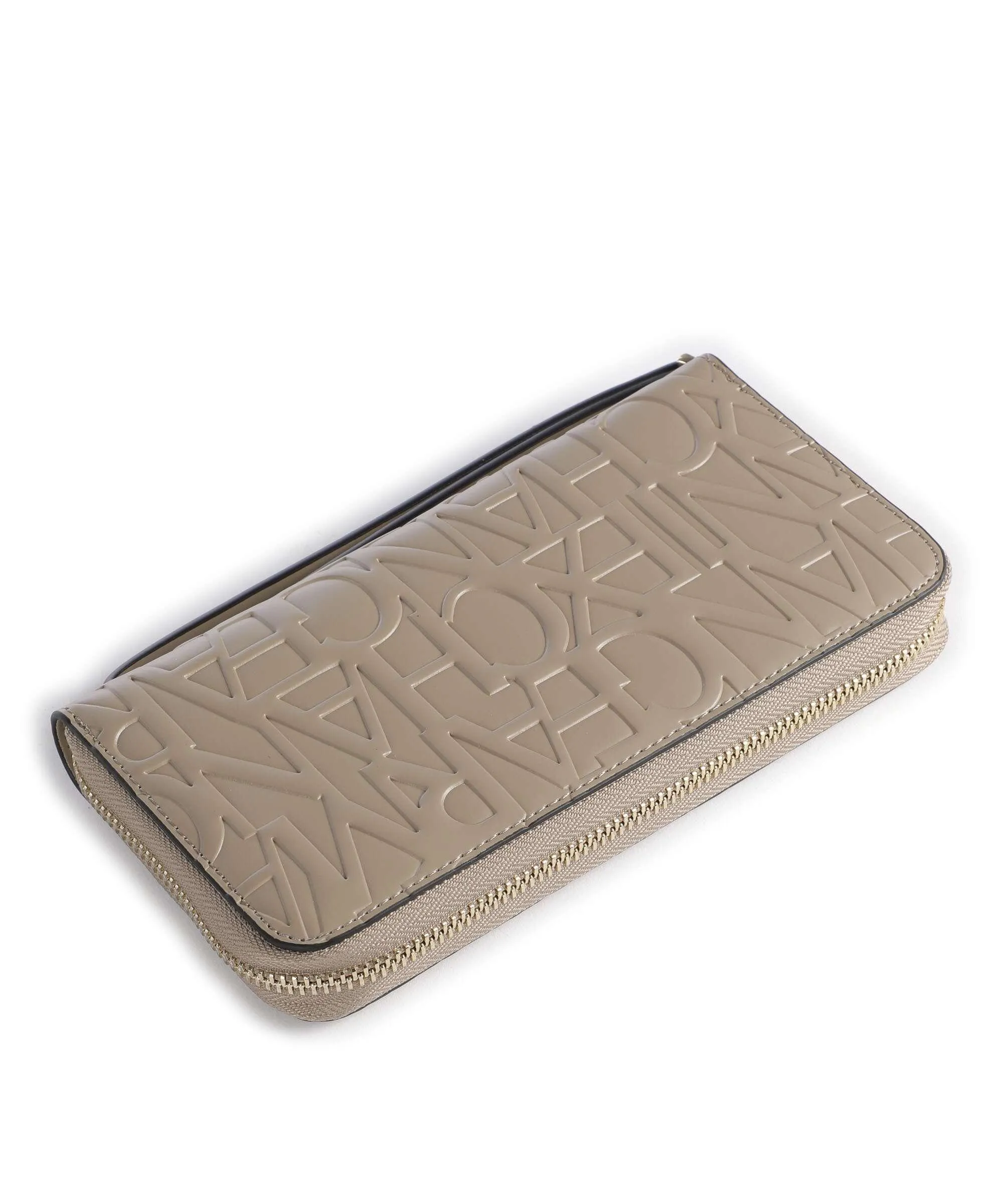  Armani Exchange Liz Portafoglio poliuretano beige  
