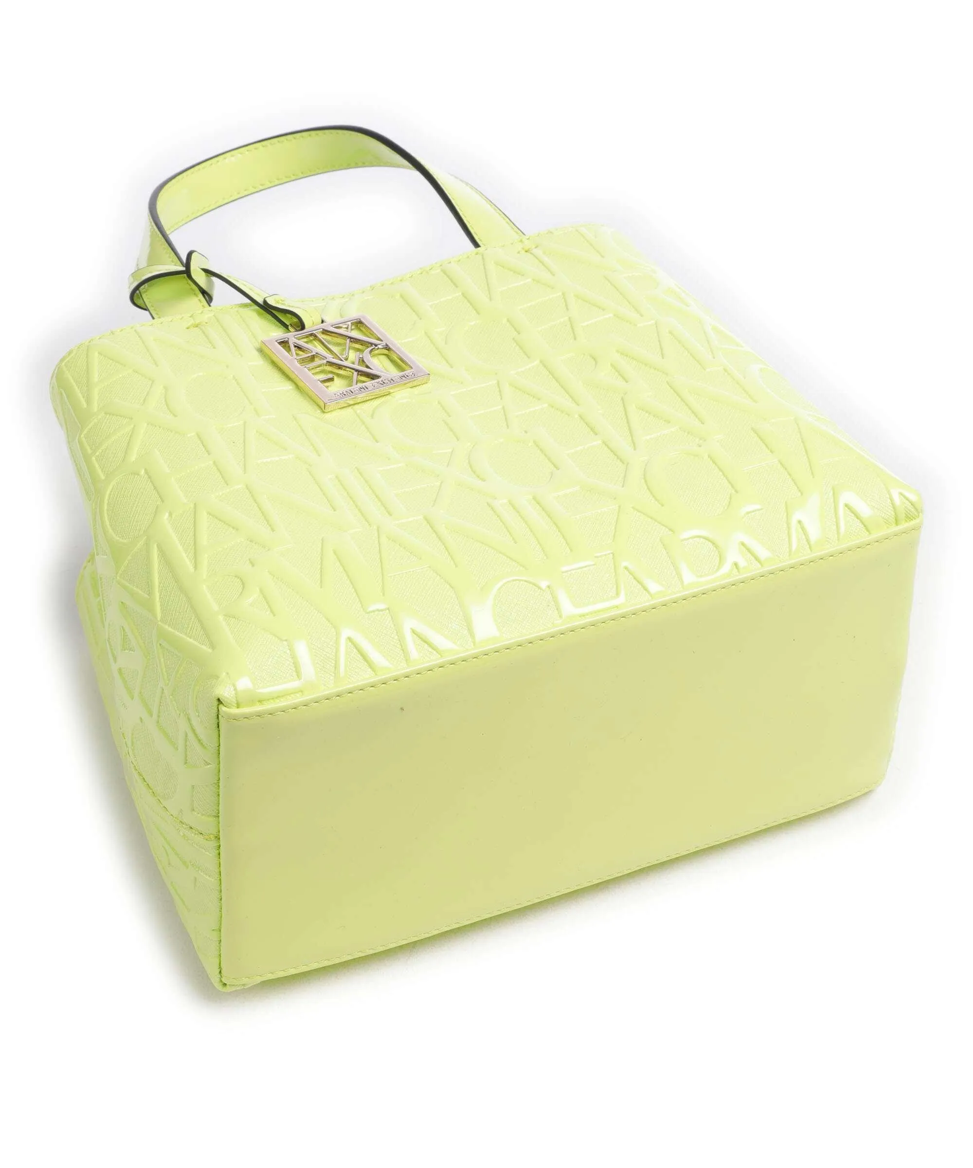  Armani Exchange Liz S Borsa a mano pelle sintetica verde chiaro  