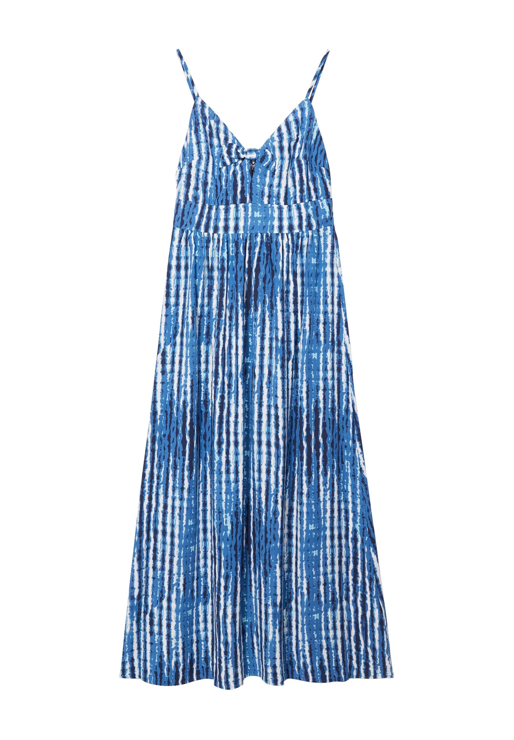 AUSGESTELLTES MIT TRÄGERN - Vestito lungo