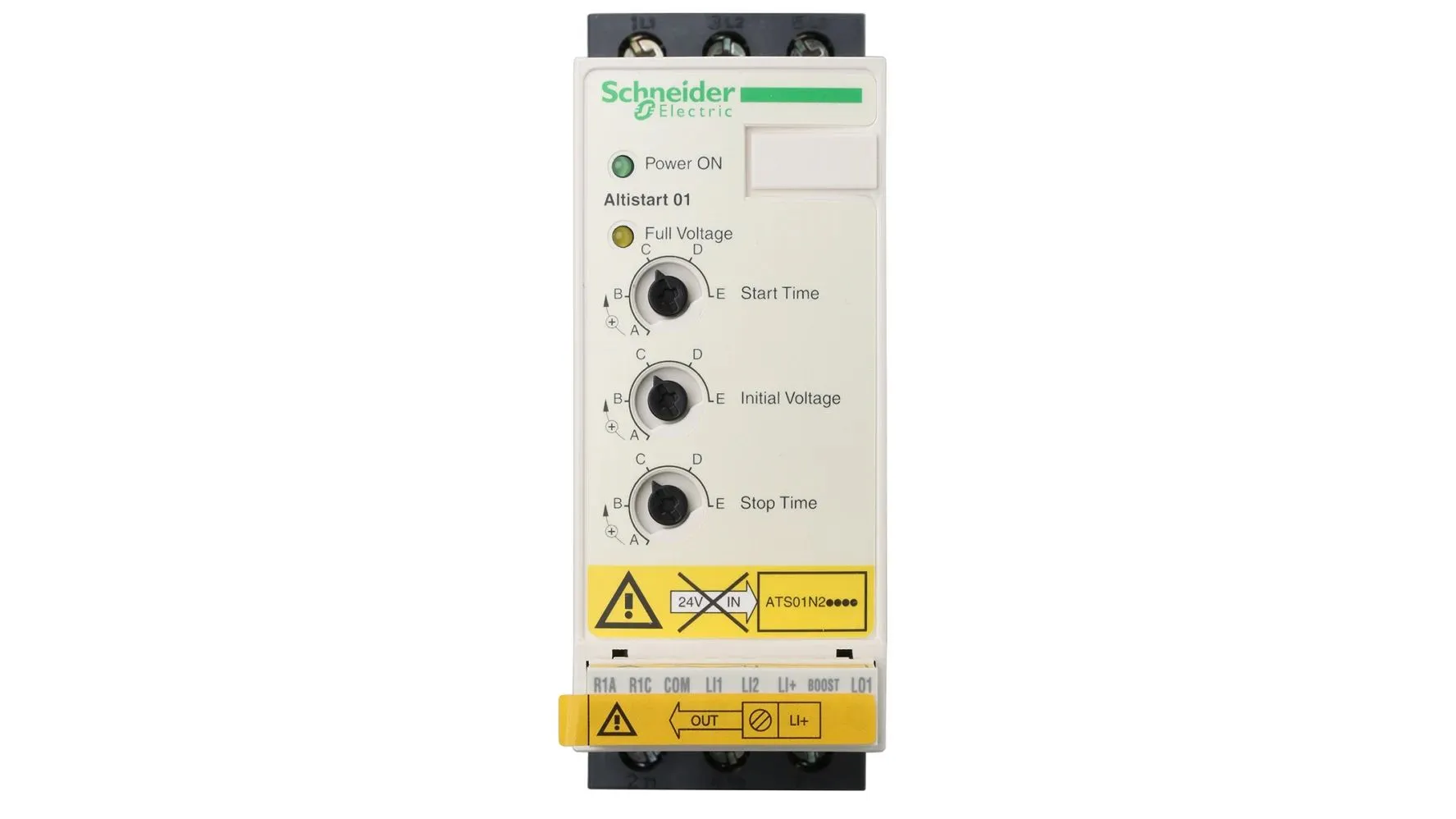 Avviatore soft-start Schneider Electric, 3 fasi, 4 kW, 415 V c.a., IP20