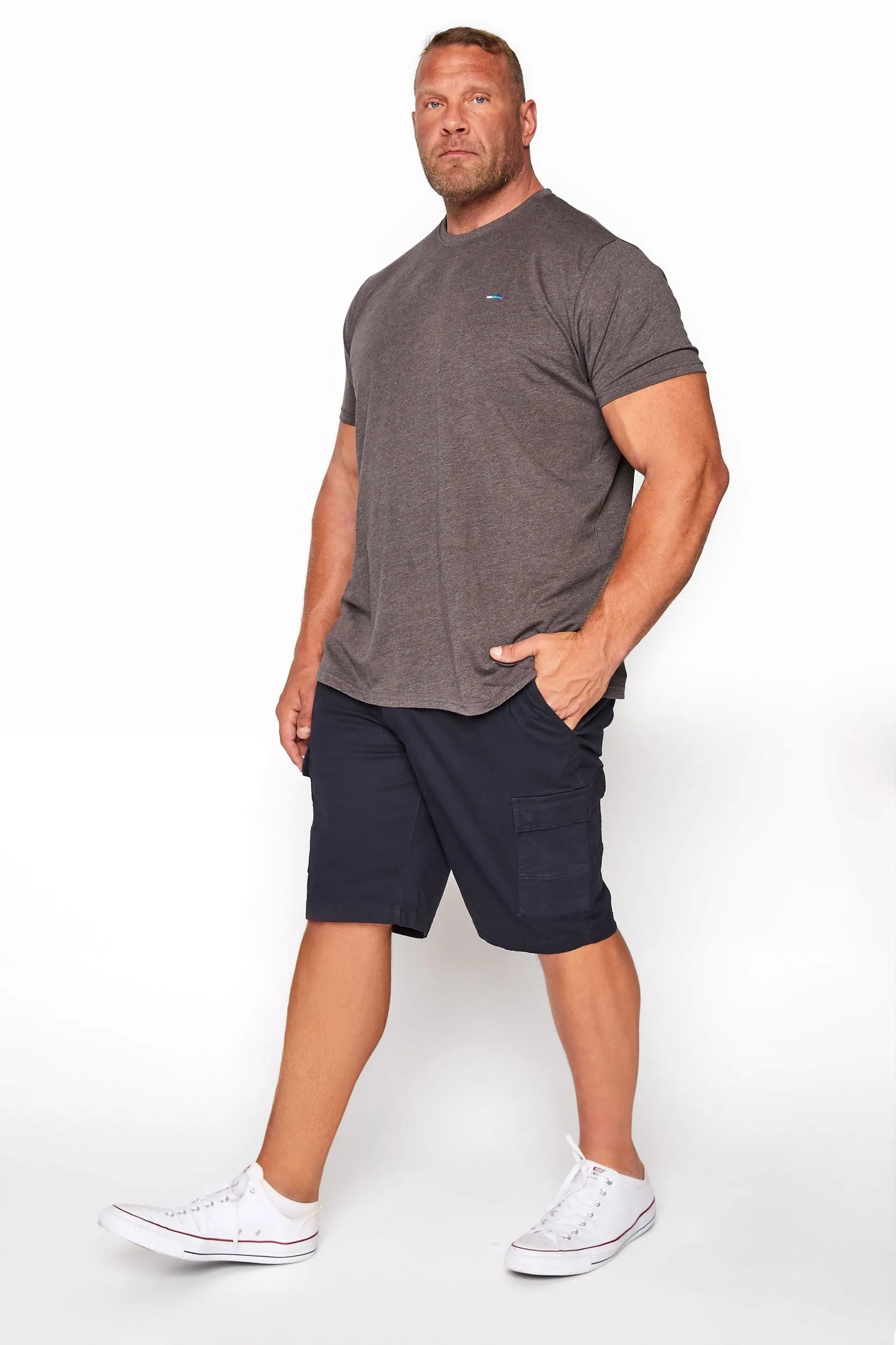 BadRhino - Big & Tall - Shorts cargo elasticizzati