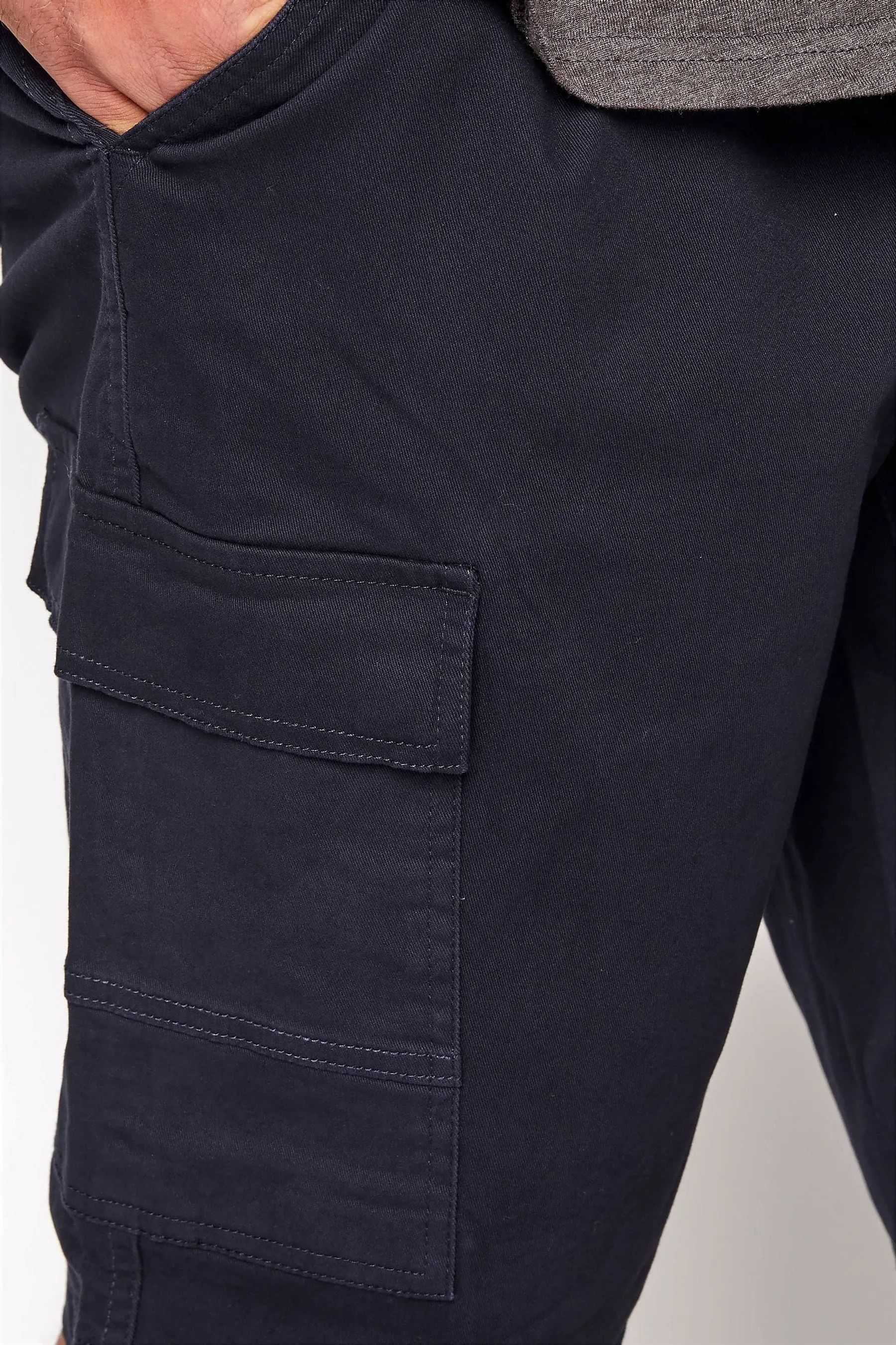 BadRhino - Big & Tall - Shorts cargo elasticizzati