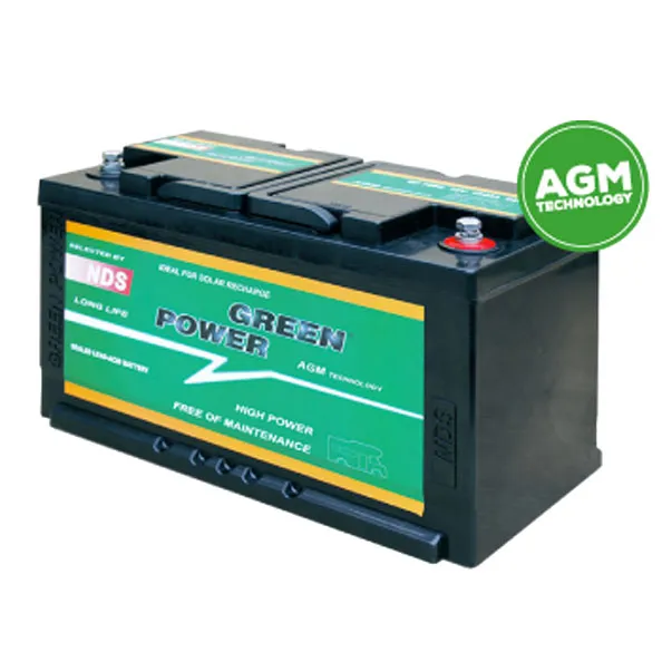 BATTERIA AGM GREEN POWER NDS 60 AH STAZIONARIA SERVIZI