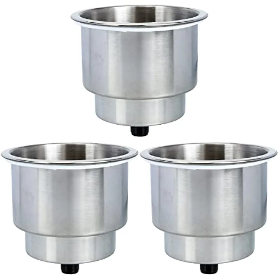 BESPORTBLE 3 Pz Portabicchieri Per Kayak Supporto Per Tazze Porta Vaso Tazza Comodo Portabicchieri Portabevande Inossidabile For