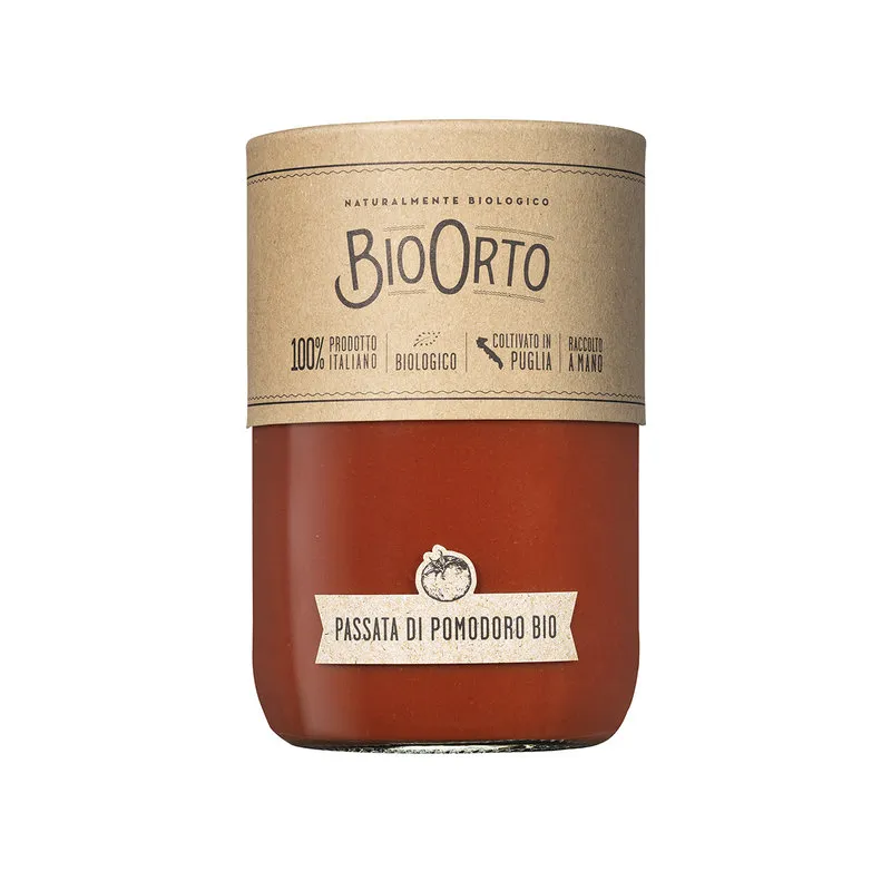 Bio Orto Set da 2 - Passata di pomodoro ad alto contenuto di licopene 1000 ml