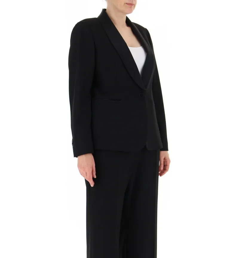 Blazer collo scialle