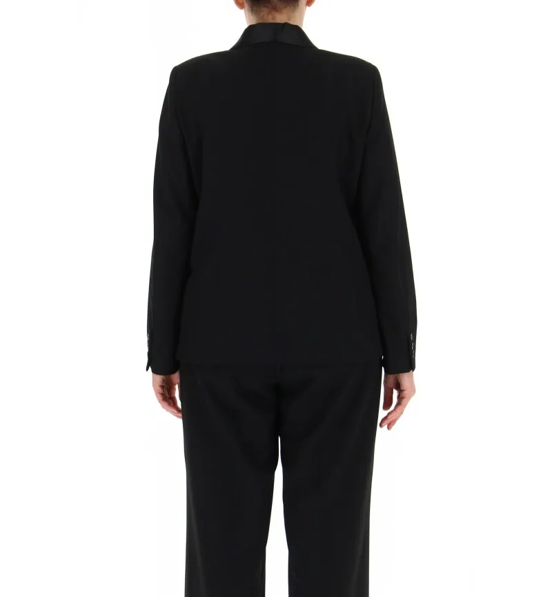 Blazer collo scialle