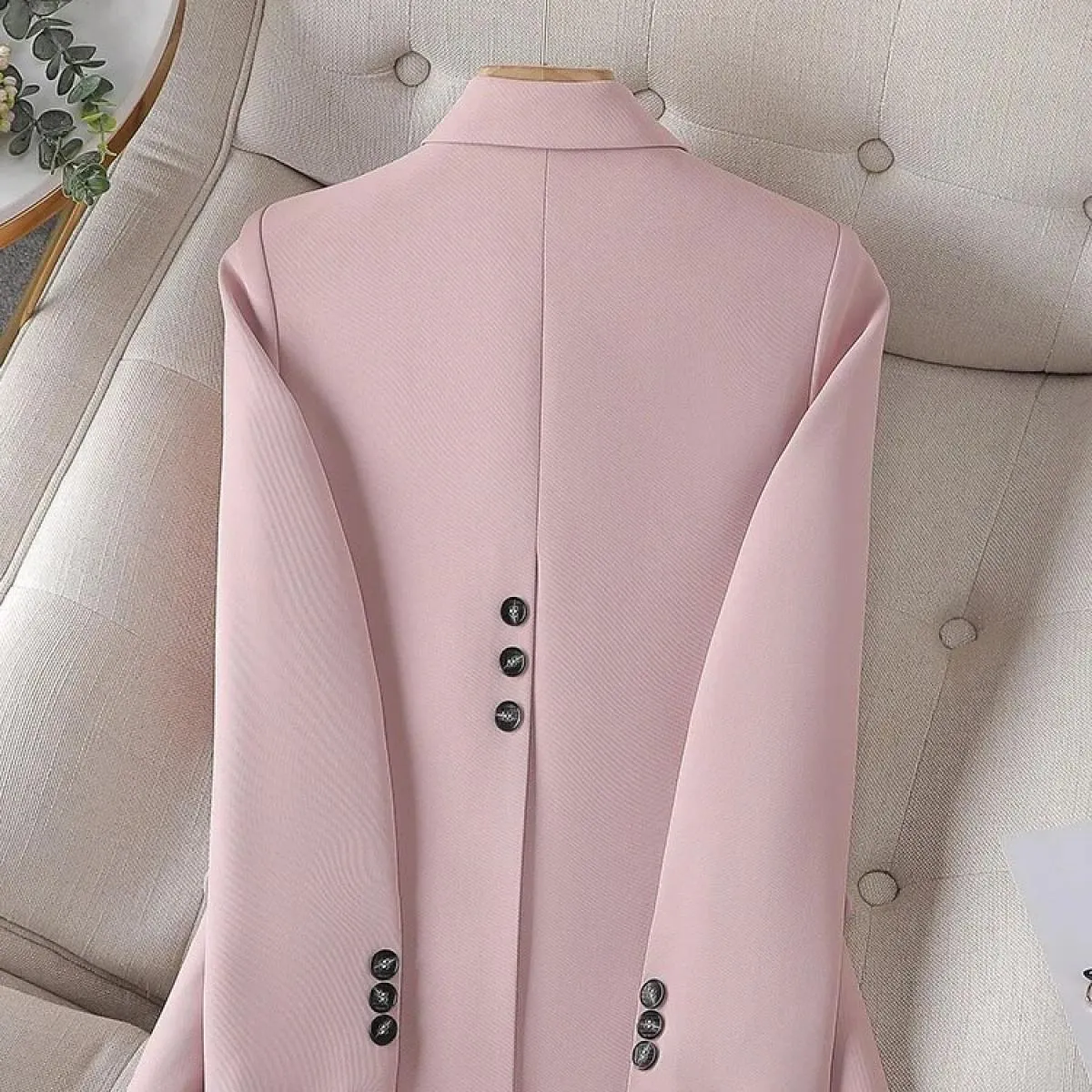 Blazer Donna Bottone Blu Donna Blazer Lungo Giacche Blazer Abbigliamento Donna Blazer
