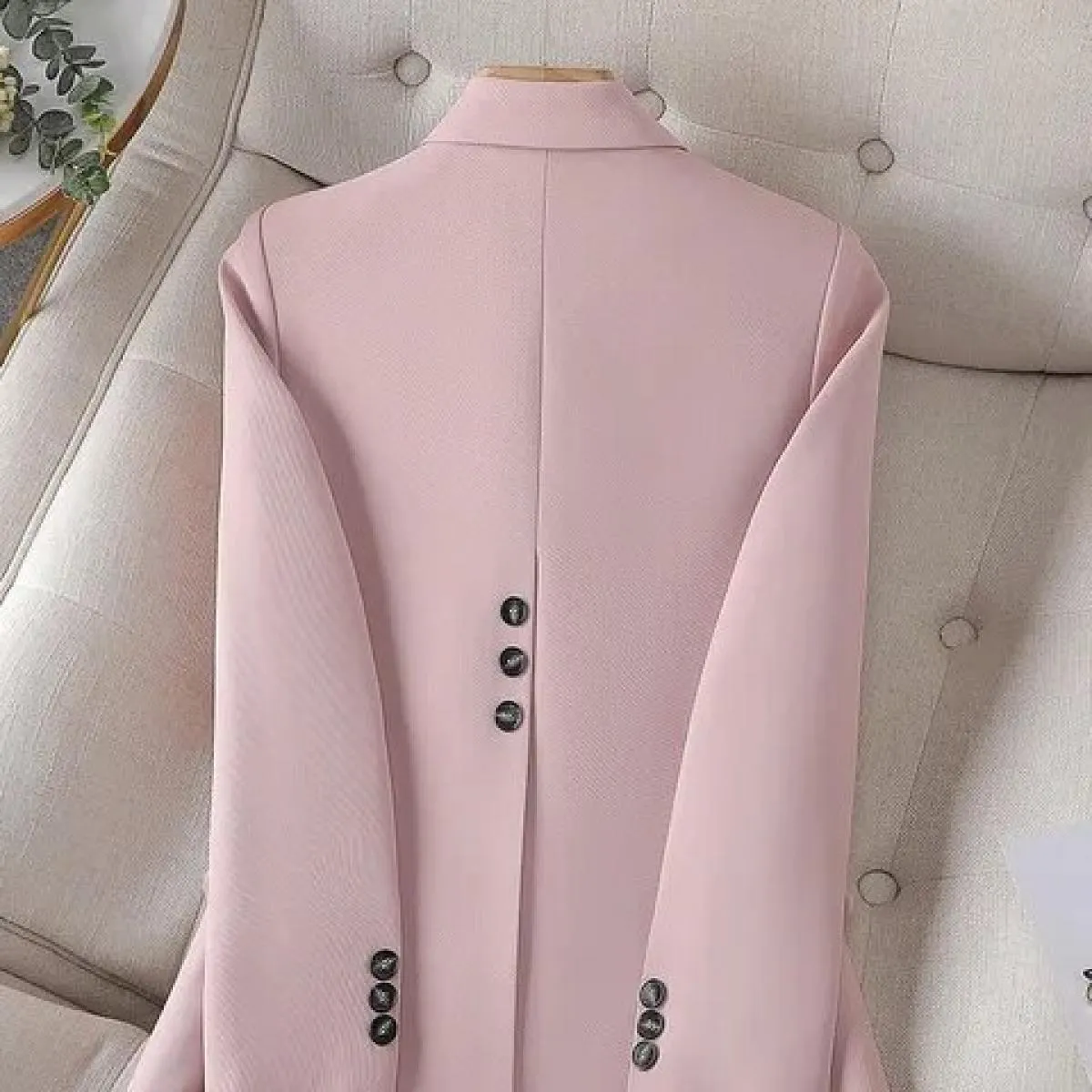 Blazer Donna Bottone Blu Donna Blazer Lungo Giacche Blazer Abbigliamento Donna Blazer
