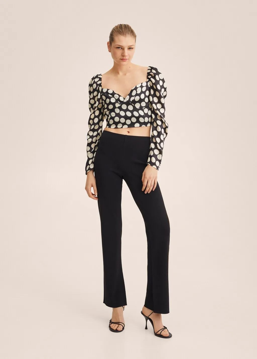 Blusa stampa pois