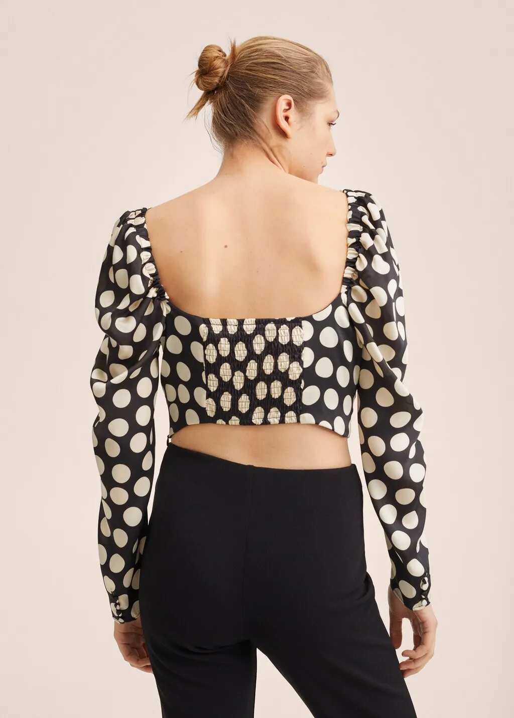 Blusa stampa pois