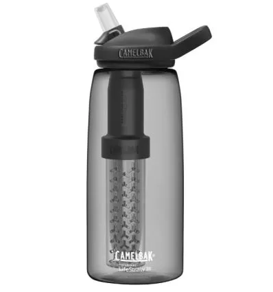 Borraccia CamelBak EDDY+ LIFESTRAW 1L (CHAROAL)