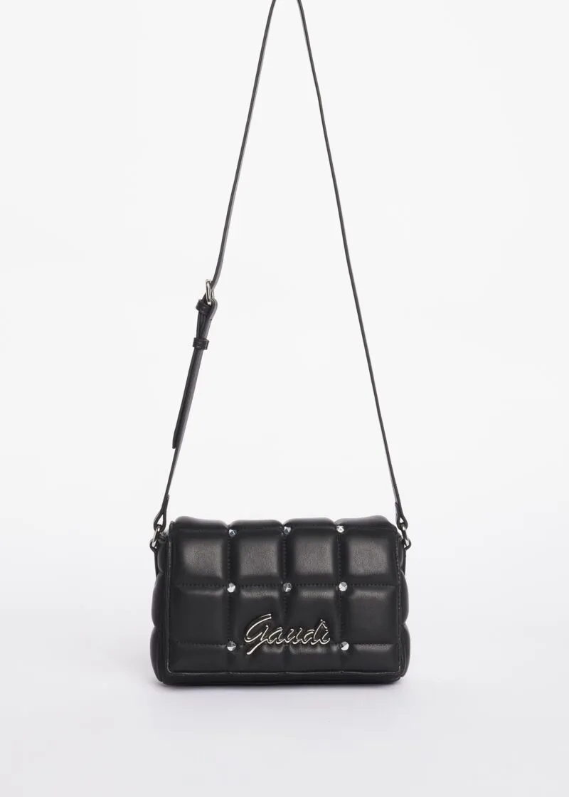 Borsa crossbody con borchie