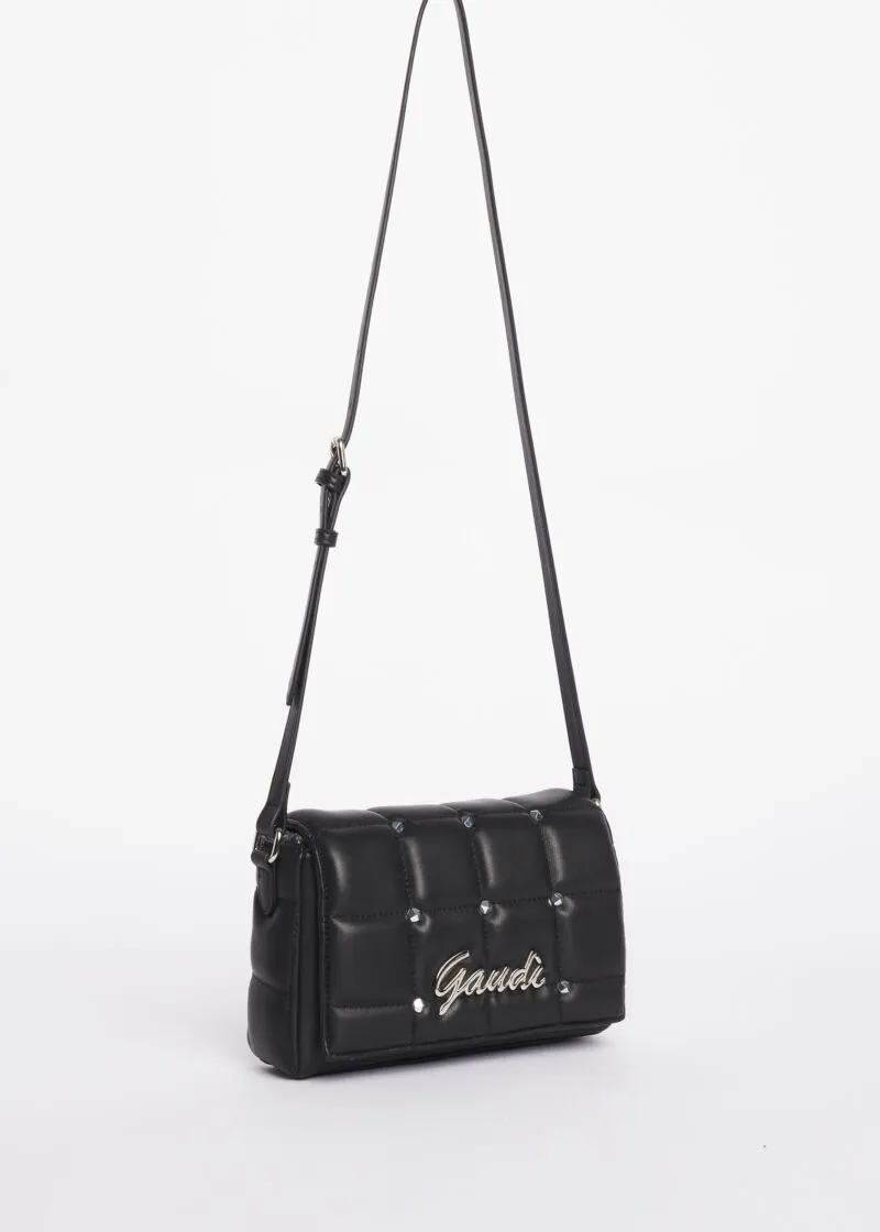 Borsa crossbody con borchie