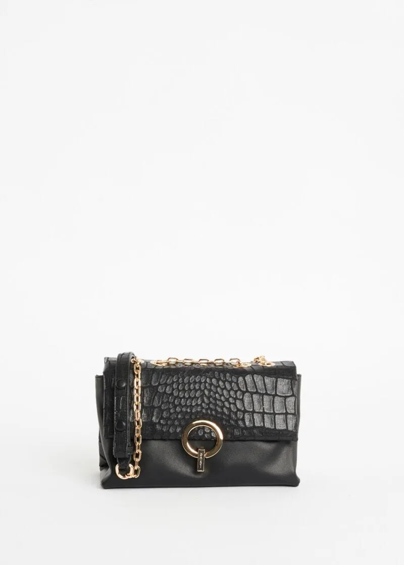 Borsa crossbody stampa cocco