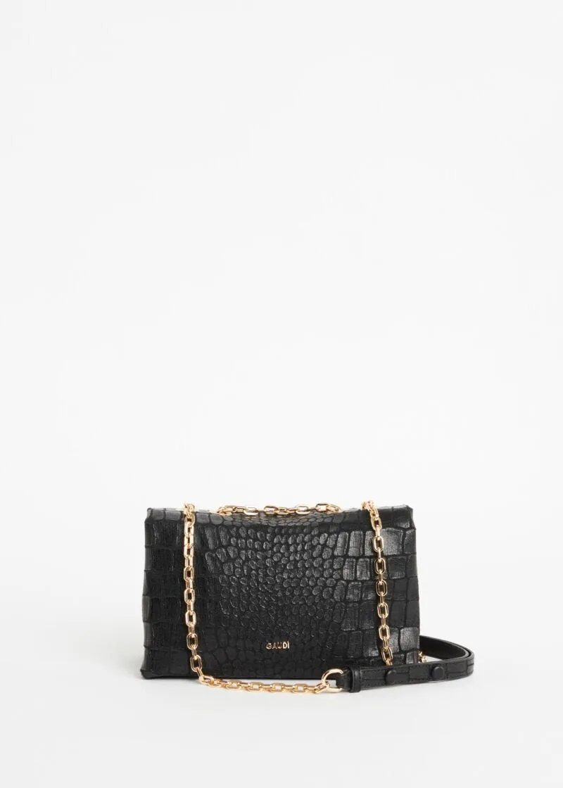 Borsa crossbody stampa cocco