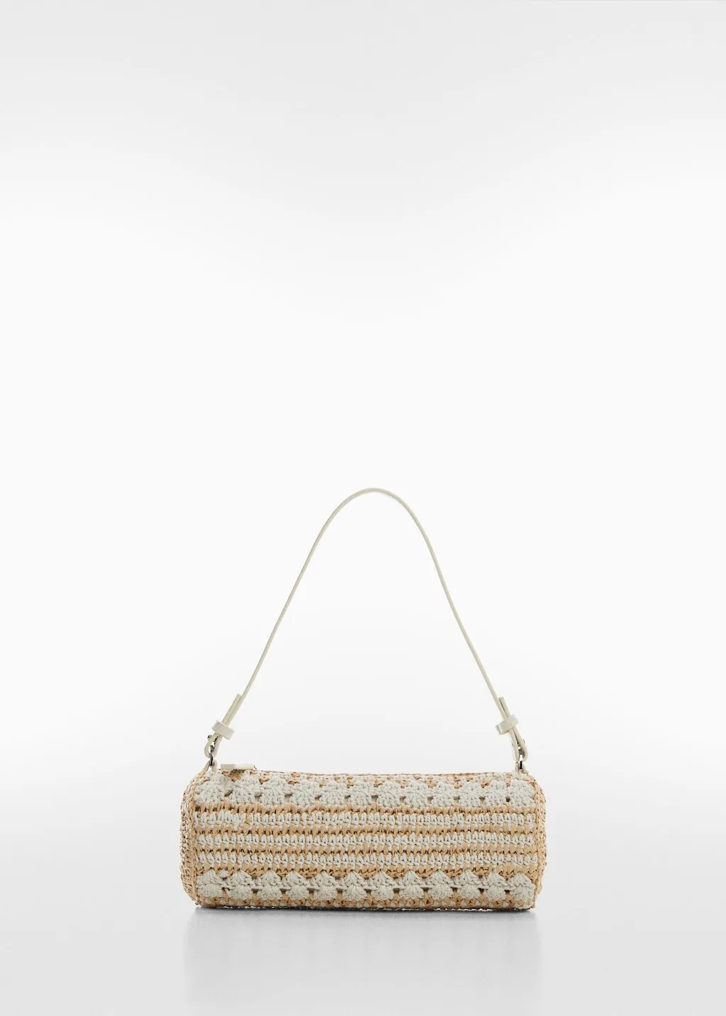 Borsa fibra naturale tonda