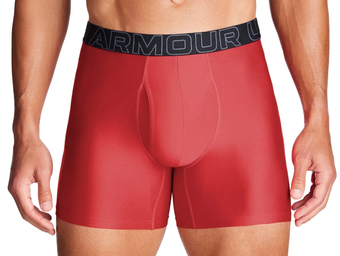 Boxer Under Armour M UA Perf Tech 6in-RED