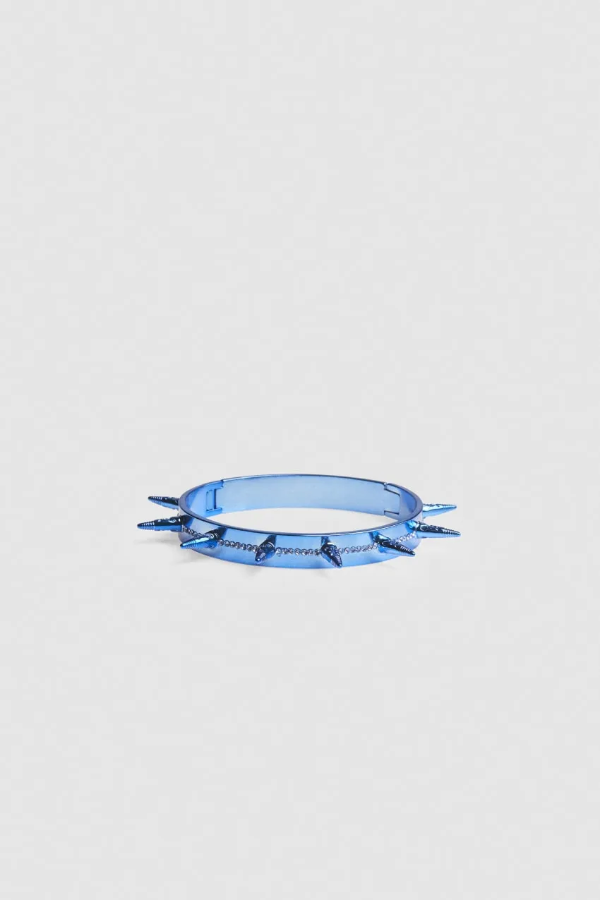 Bracelet en laiton et verre
