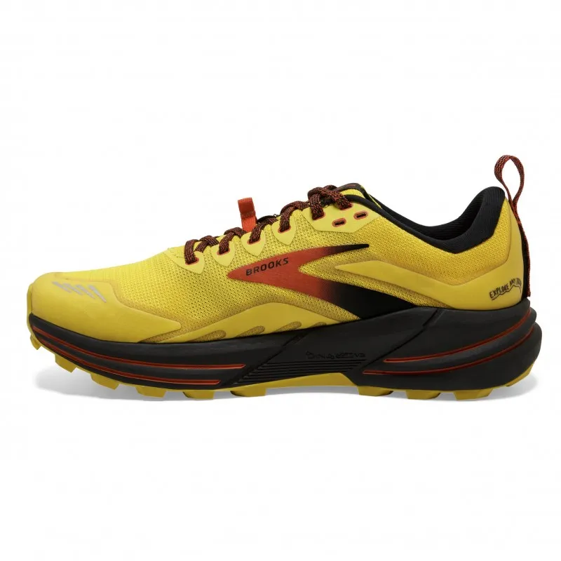 Brooks CASCADIA 16 Scarpe Trail Uomo Yellow/Black/Grenadine