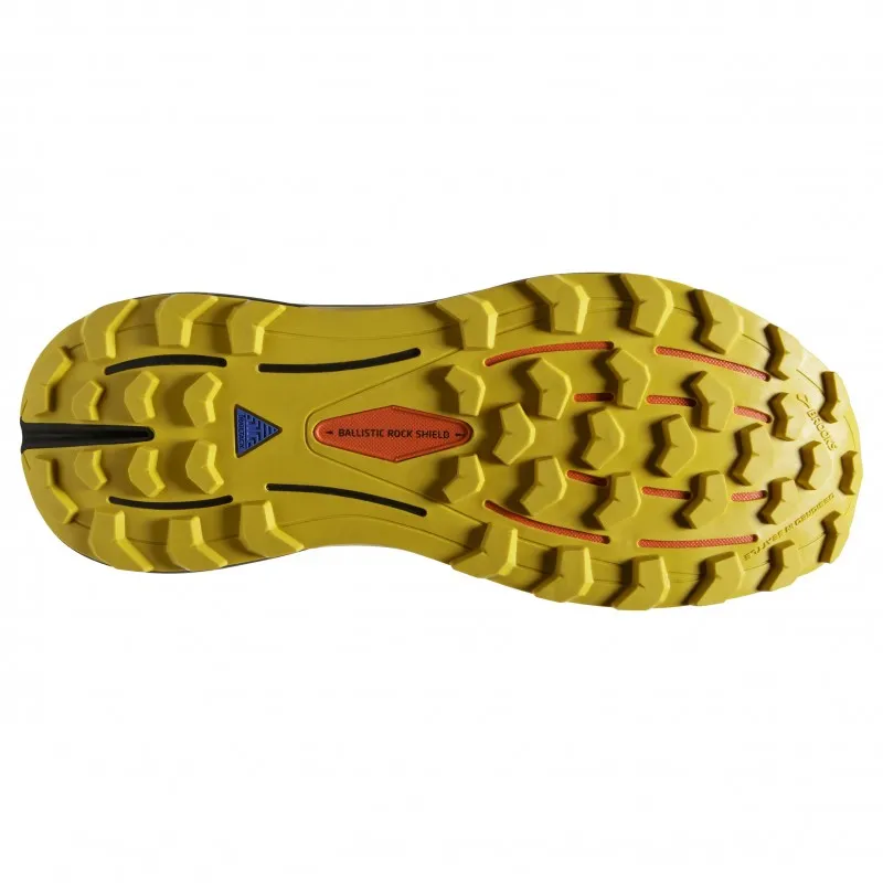 Brooks CASCADIA 16 Scarpe Trail Uomo Yellow/Black/Grenadine