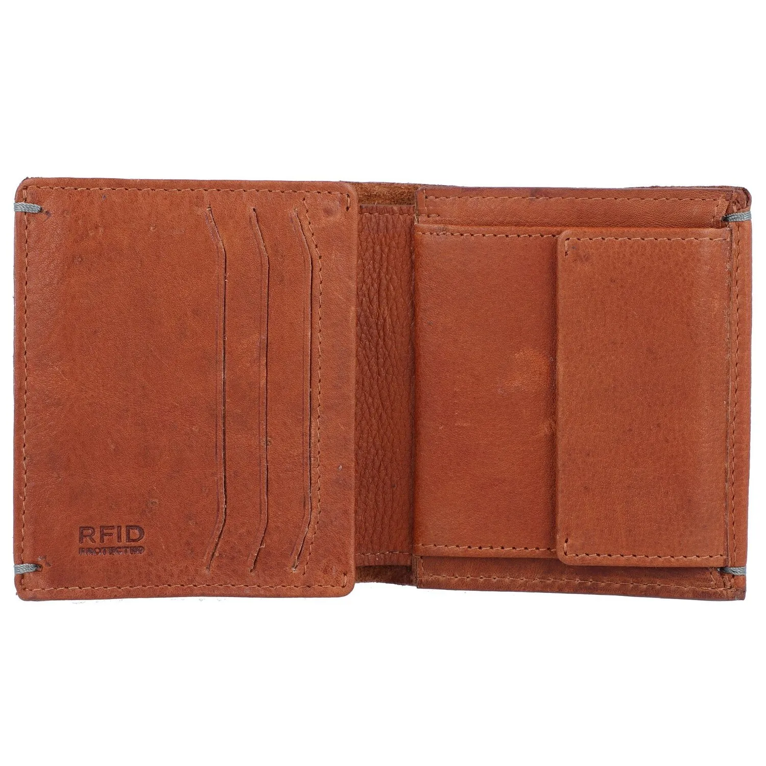 Burkely Portafoglio Avery antico RFID in pelle 10 cm