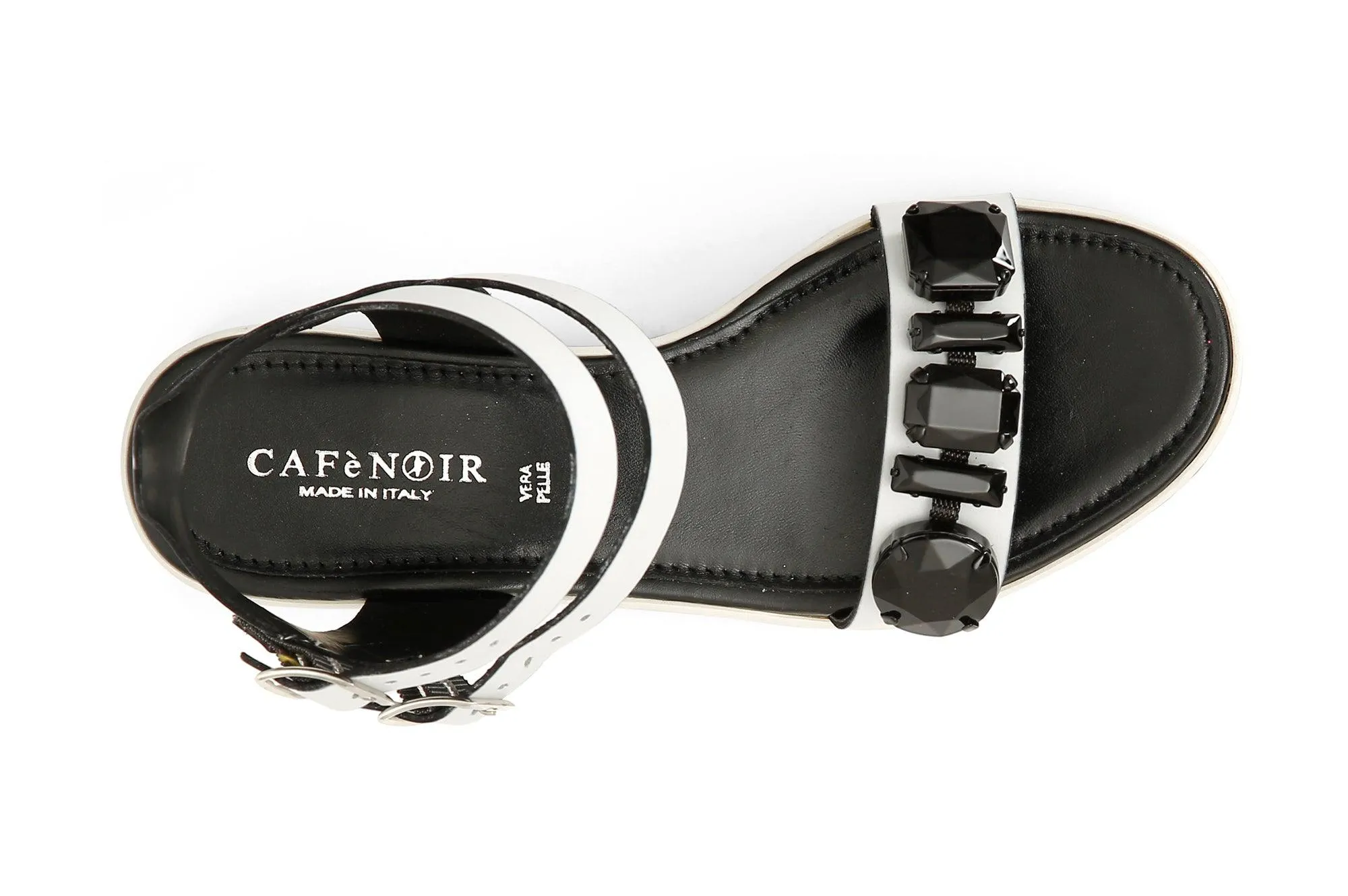 CAFENOIR SANDALO 2 FIBBIE CON ACCESSORIO