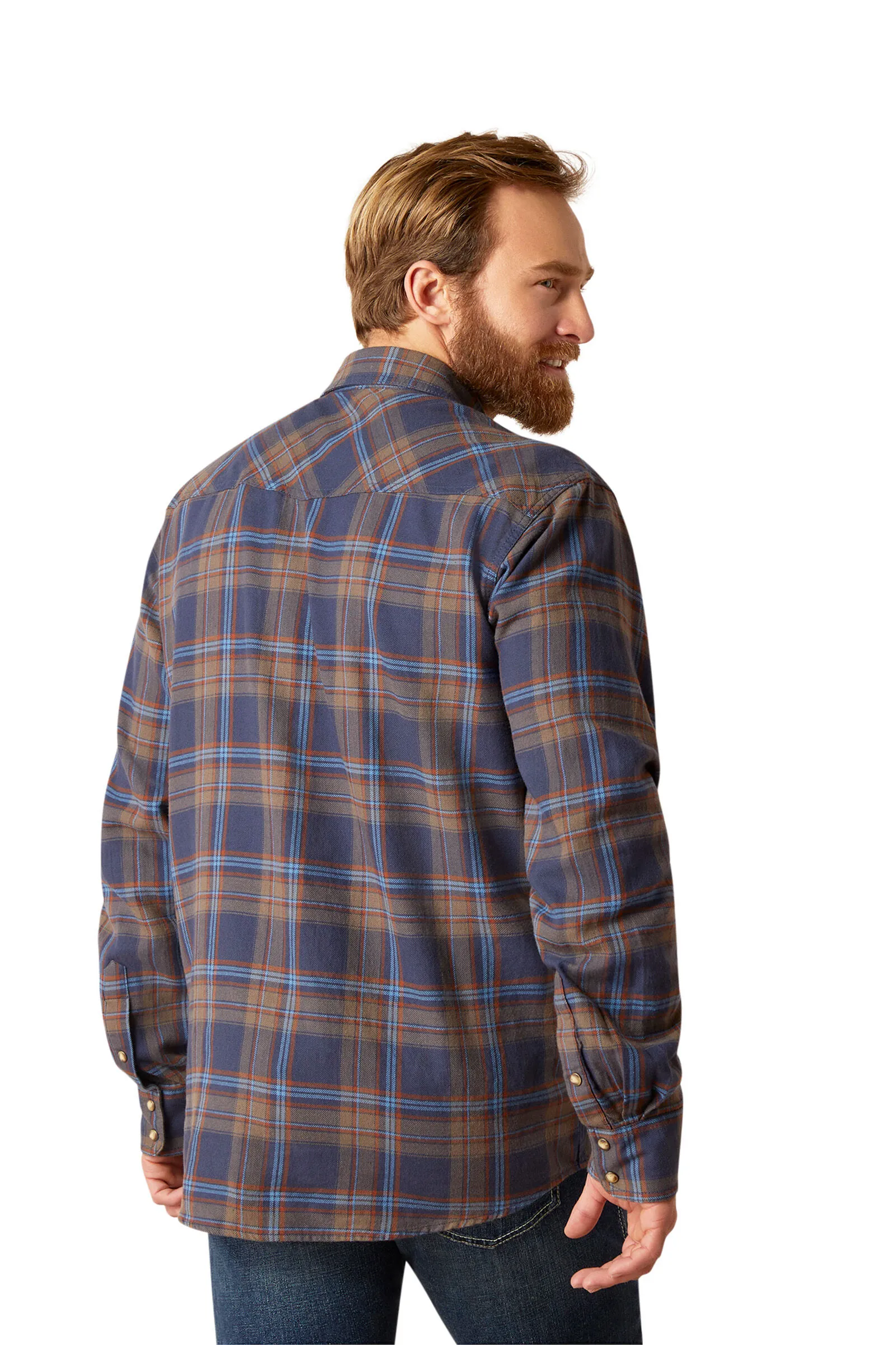 Camicia a maniche lunghe retrò da uomo Ariat Hendrix