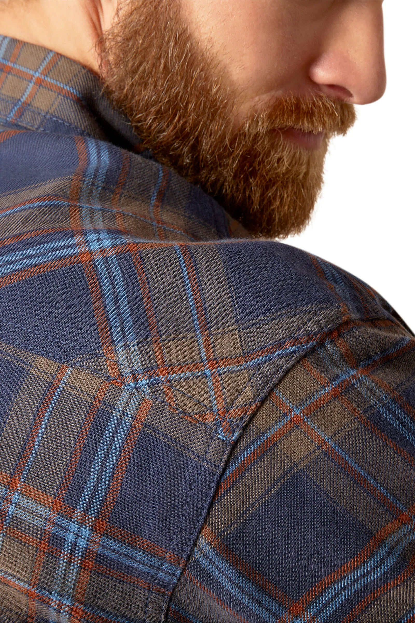 Camicia a maniche lunghe retrò da uomo Ariat Hendrix