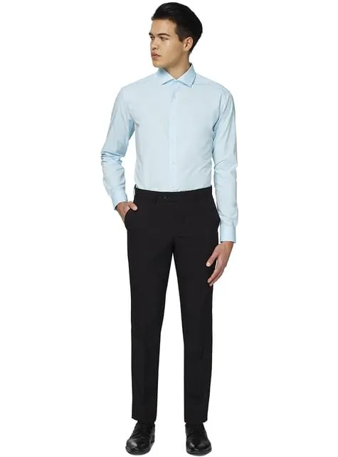 Camicia blu uomo 